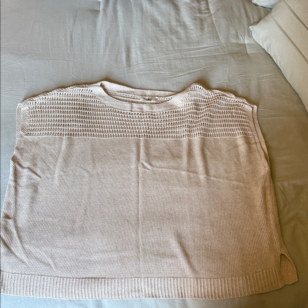 Max Studio Cream Knit Sweater